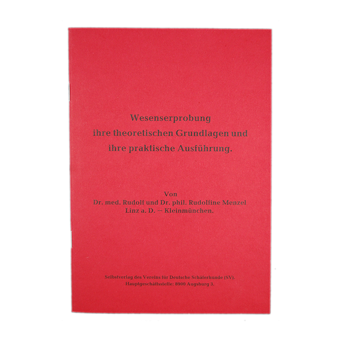 Broschüre "Wesenserprobung"