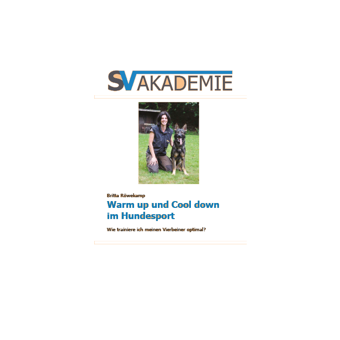 "Warm up und Cool down im Hundesport"