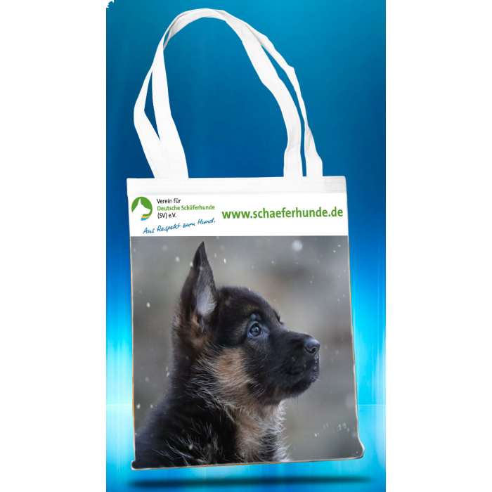 Tasche "Motiv: Welpe Winter"