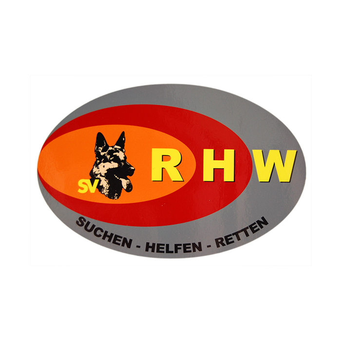 Aufkleber Rettungshundewesen