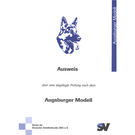 Ausweis "Erziehungskurs "Augsburger Modell"