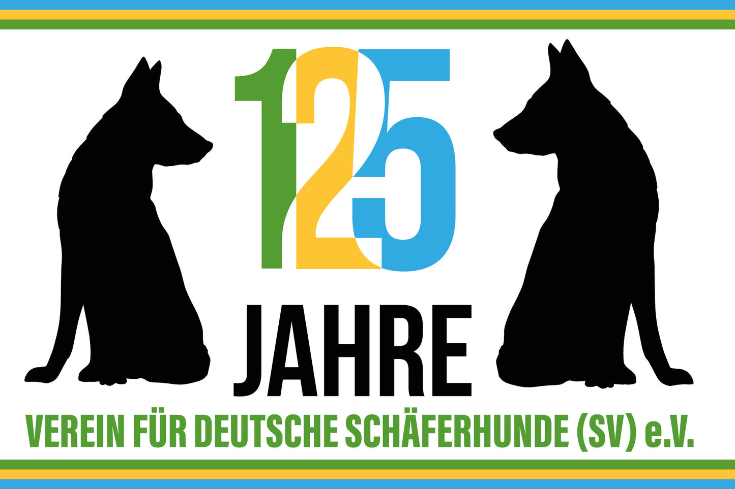 Fahne "Jubiläum 125-Jahre SV"
